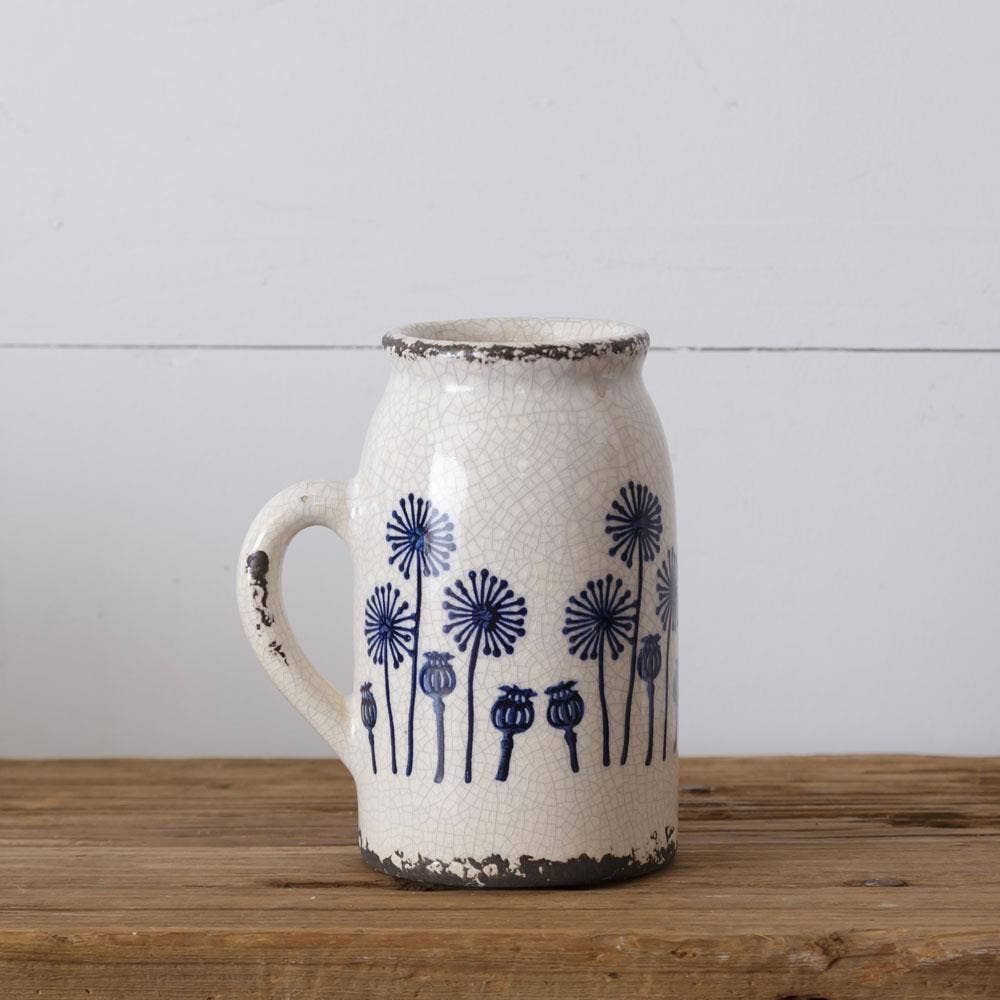 Pottery - Dandelion With Handle (PC)