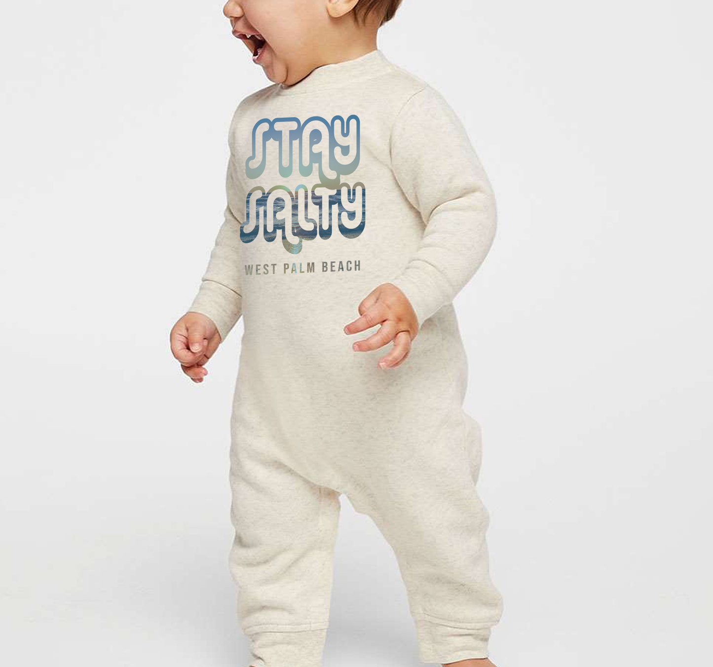 Children’s Pismo Beach Stay Salty Sweatshirt - Premium Midweight