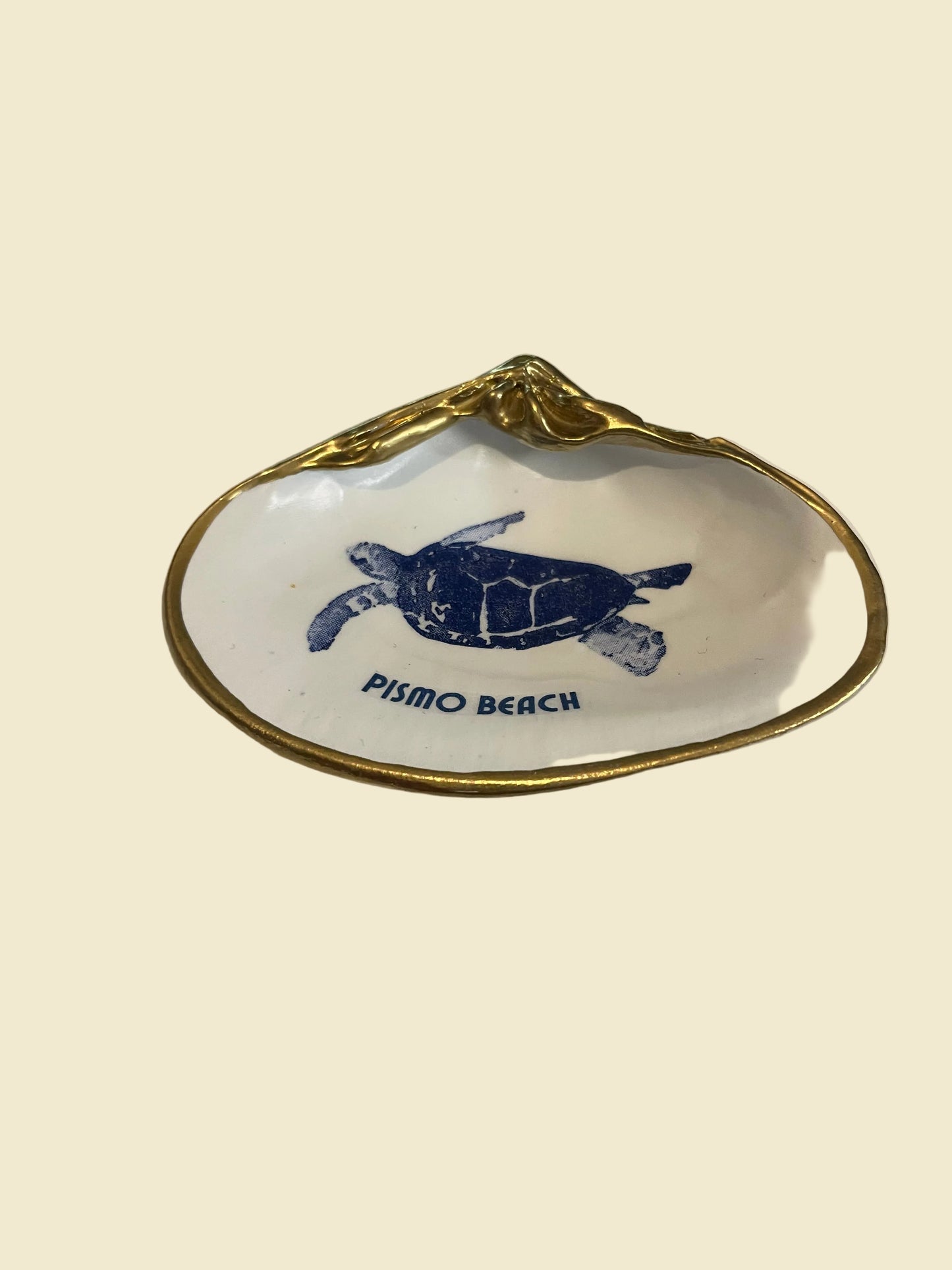 Shell Dish | Turtle Pismo Beach yellow