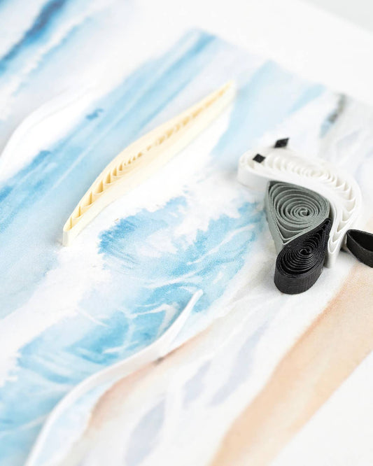 Quilled Pier Everyday Greeting Card