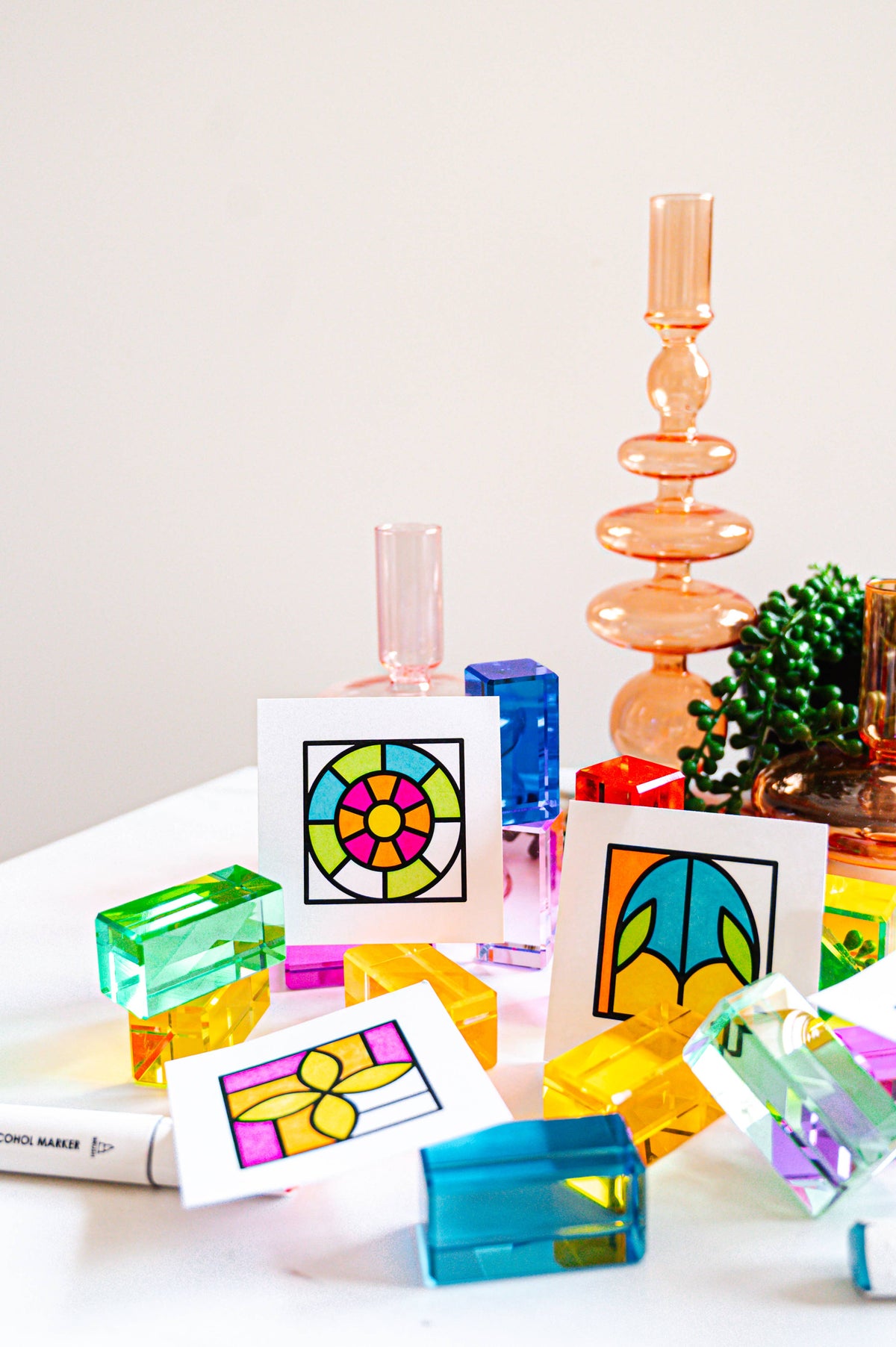 Kaleidoscopes in Color Mini Coloring Book