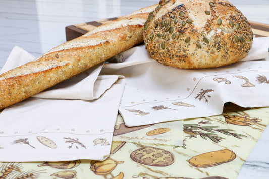 Organic Cotton Bread Bags - Simple Ecology