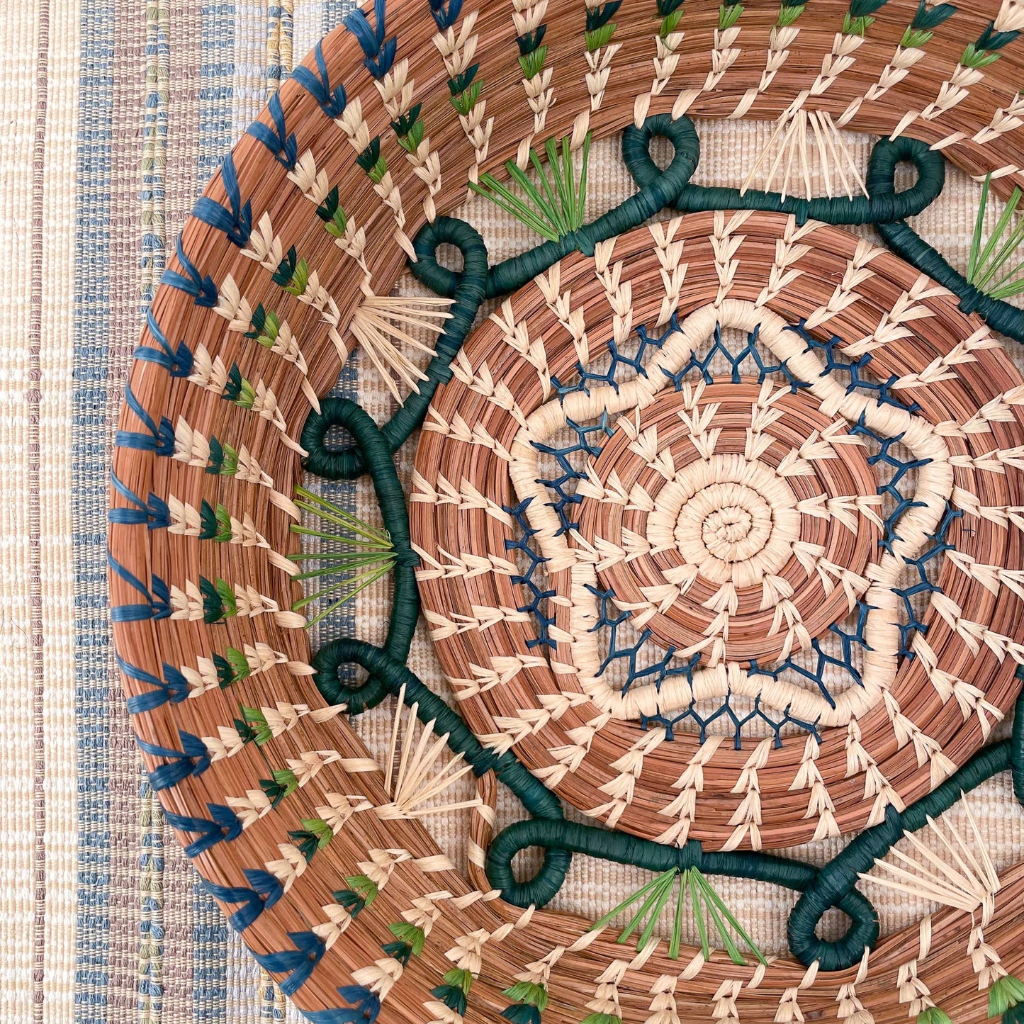 Cristina Basket in Green