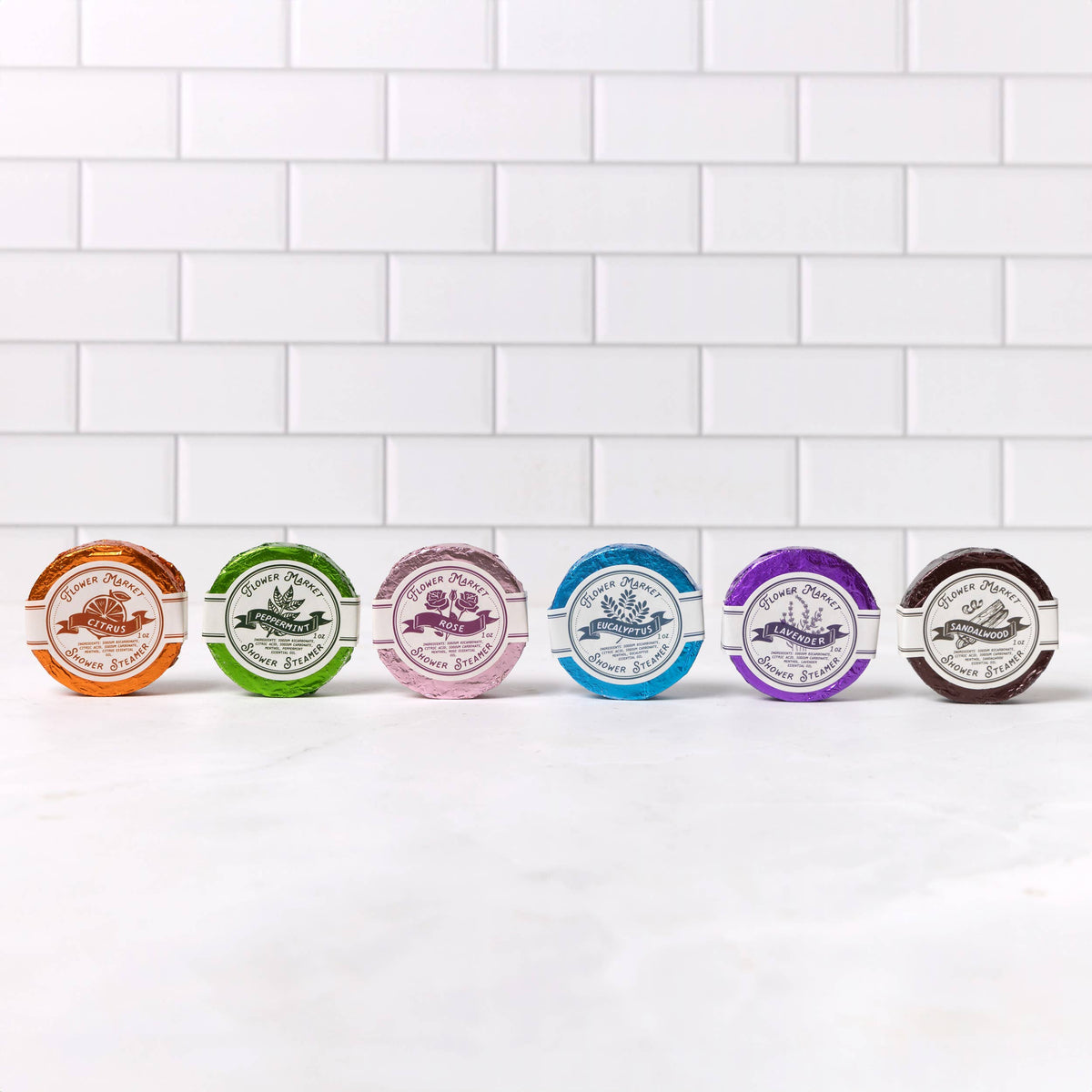 Boxed Shower Steamers – 8-Piece Aromatherapy Set
