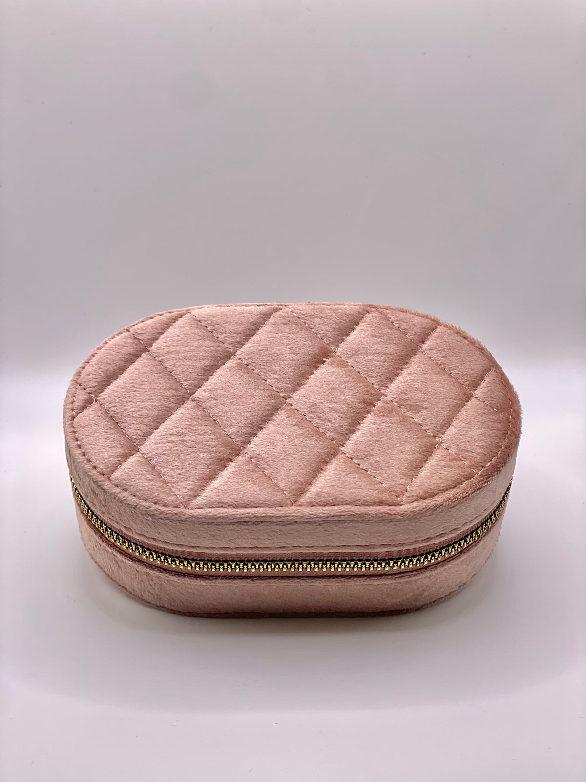 Large Jewelry Case Quilted Velvet | variety