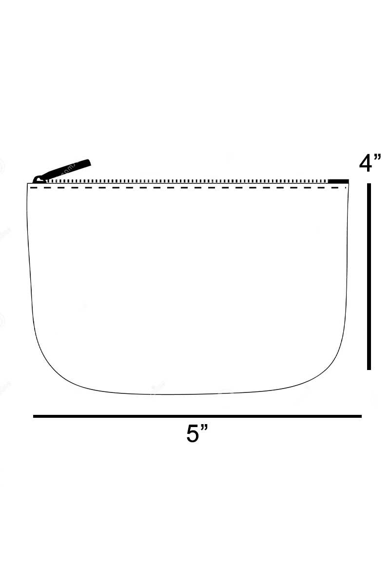 PickleBall Seed Beaded Coin Purse