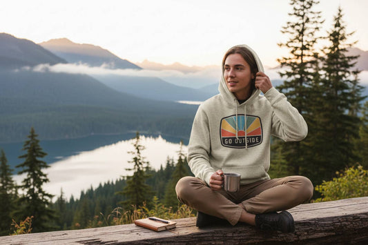 Pismo Beach Sunburst Premier Hoodie