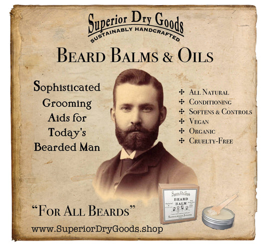 Vegan Unscented Beard Balm | All Natural