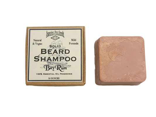 Solid Beard Shampoo | Natural | Bay Rum Scent