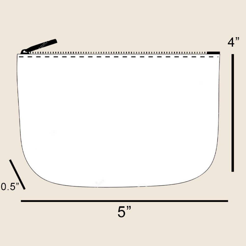 Seed Beaded Dog Mom Coin Purse