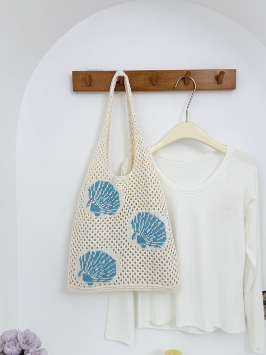 Crochet Beach Tote Bag