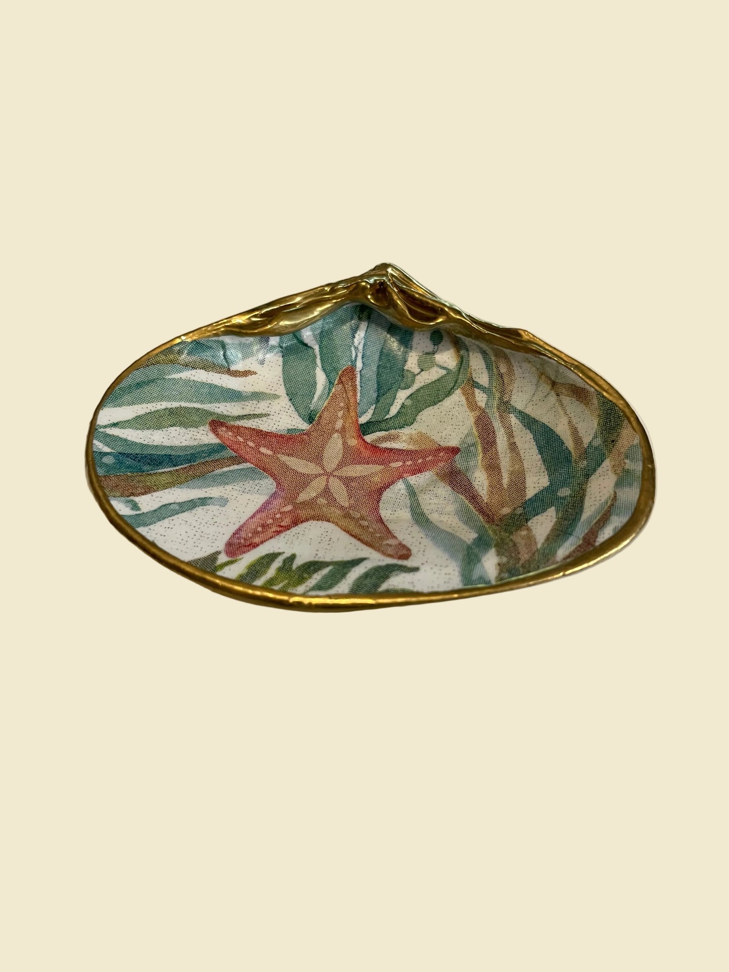 Shell Dish | Starfish blue