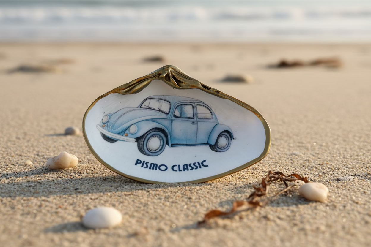 Shell Art - VW Beetle Pismo Classic