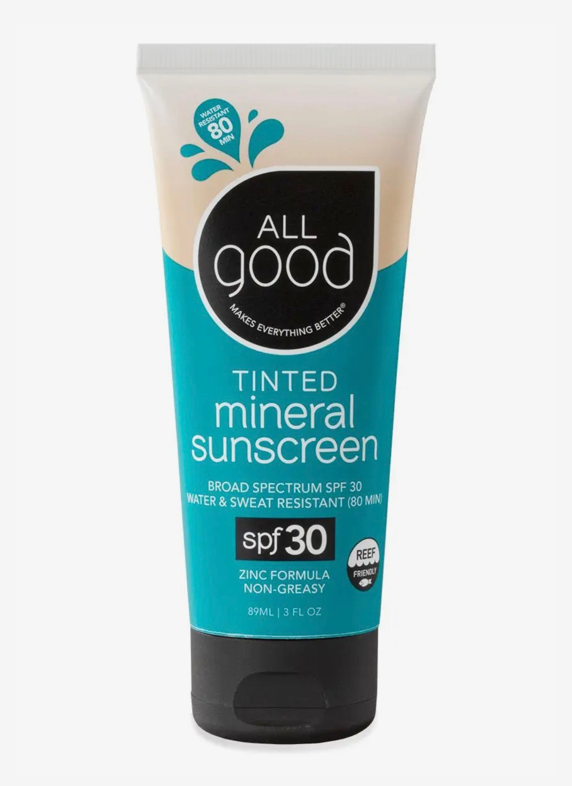 All Good Tinted Mineral Sunscreen Lotion SPF 30