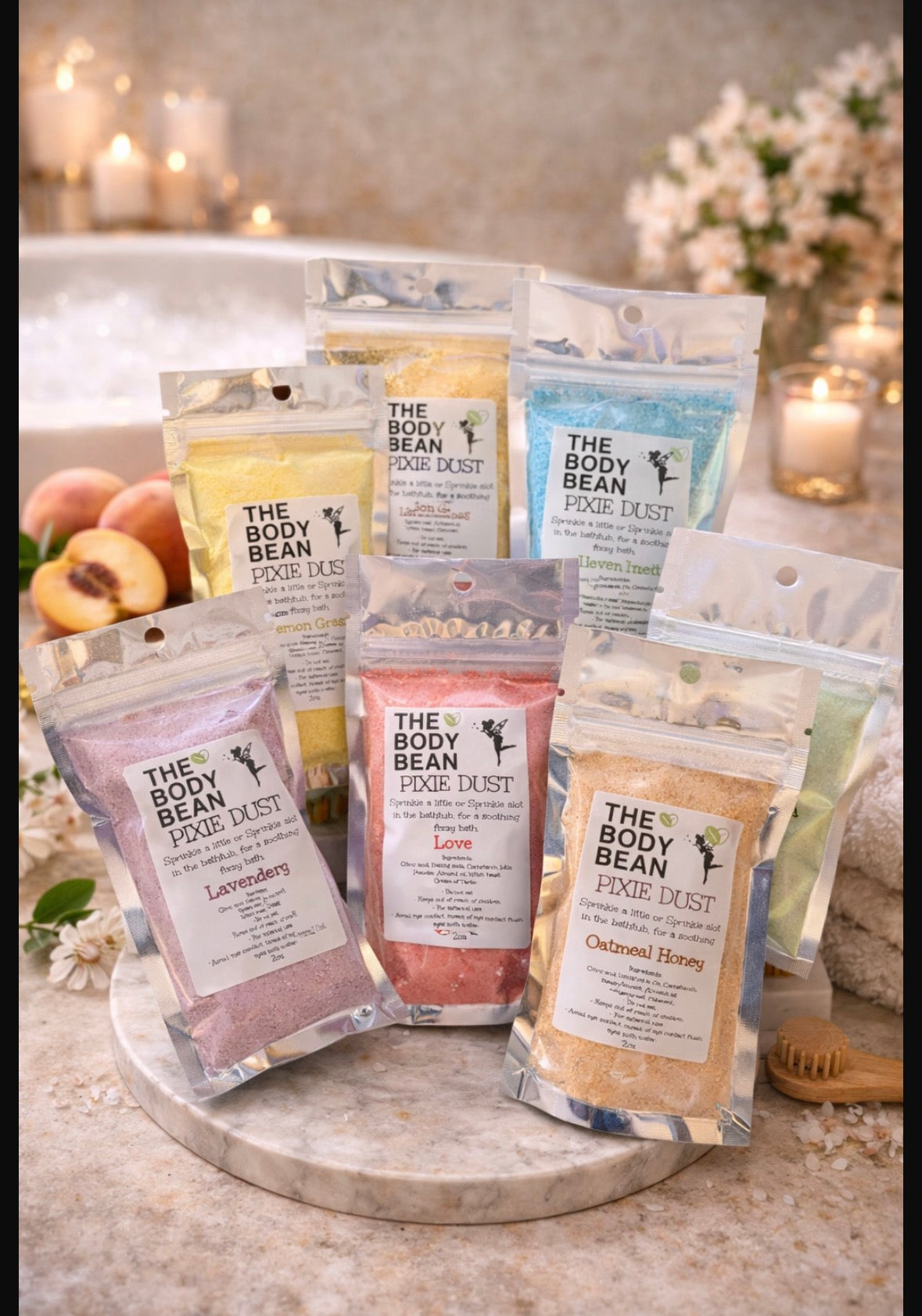 Pixie Dust 2 oz The Body Bean