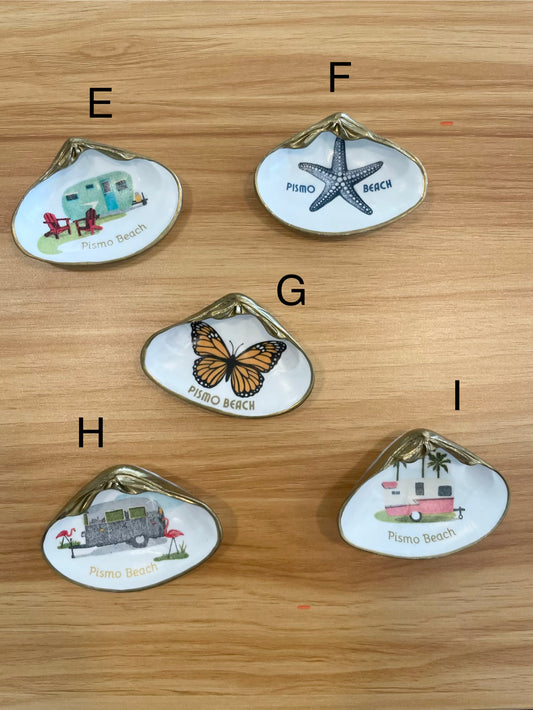Pismo Clam Shell Trinket Dish - Small