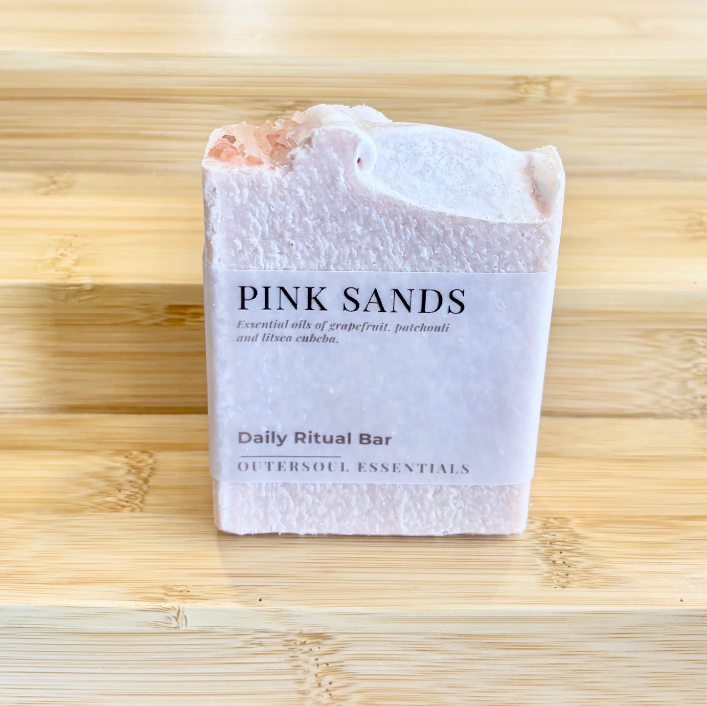 Pink Sands Daily Ritual Bar - Handmade Soap