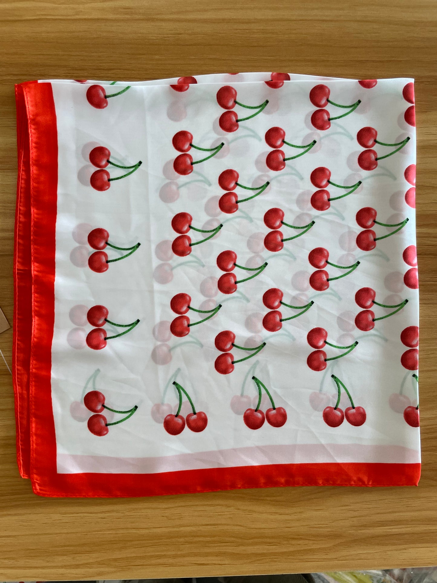 Bandana Scarf - Cherry