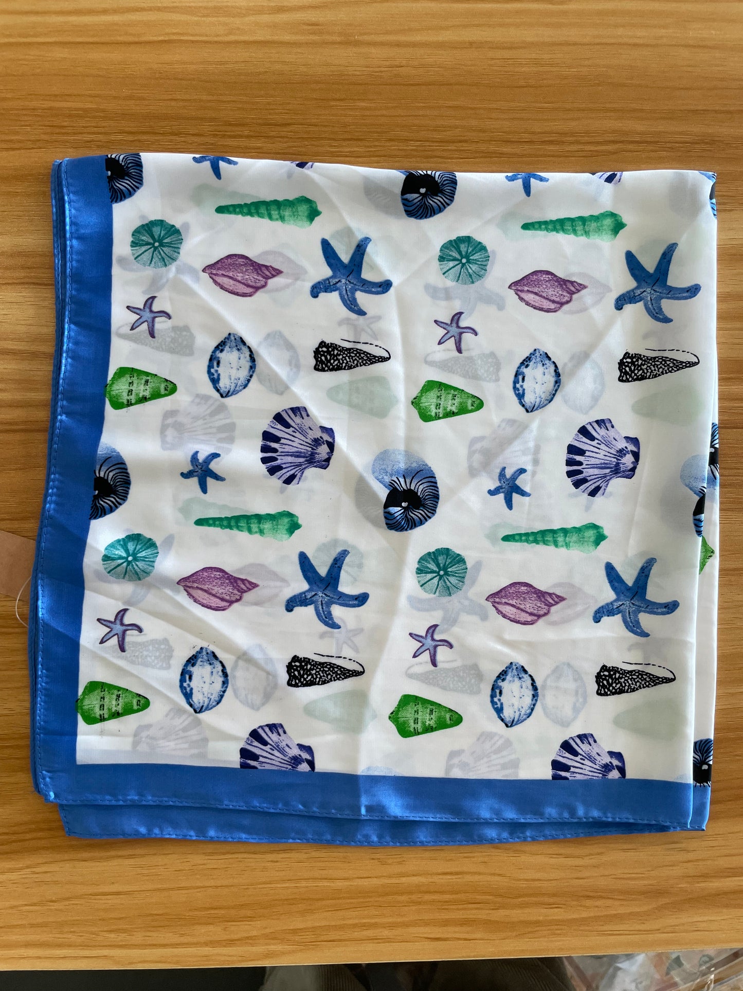 Bandana Scarf - Seashell Blue