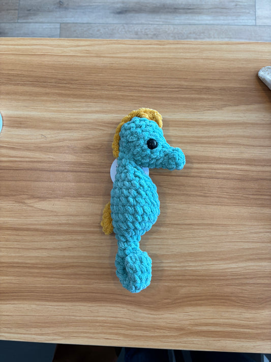 Crochet Seahorse Stuffy
