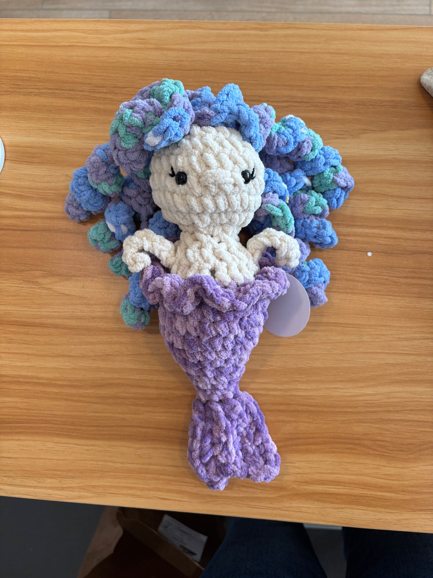 Crochet Plush Mermaid Handmade