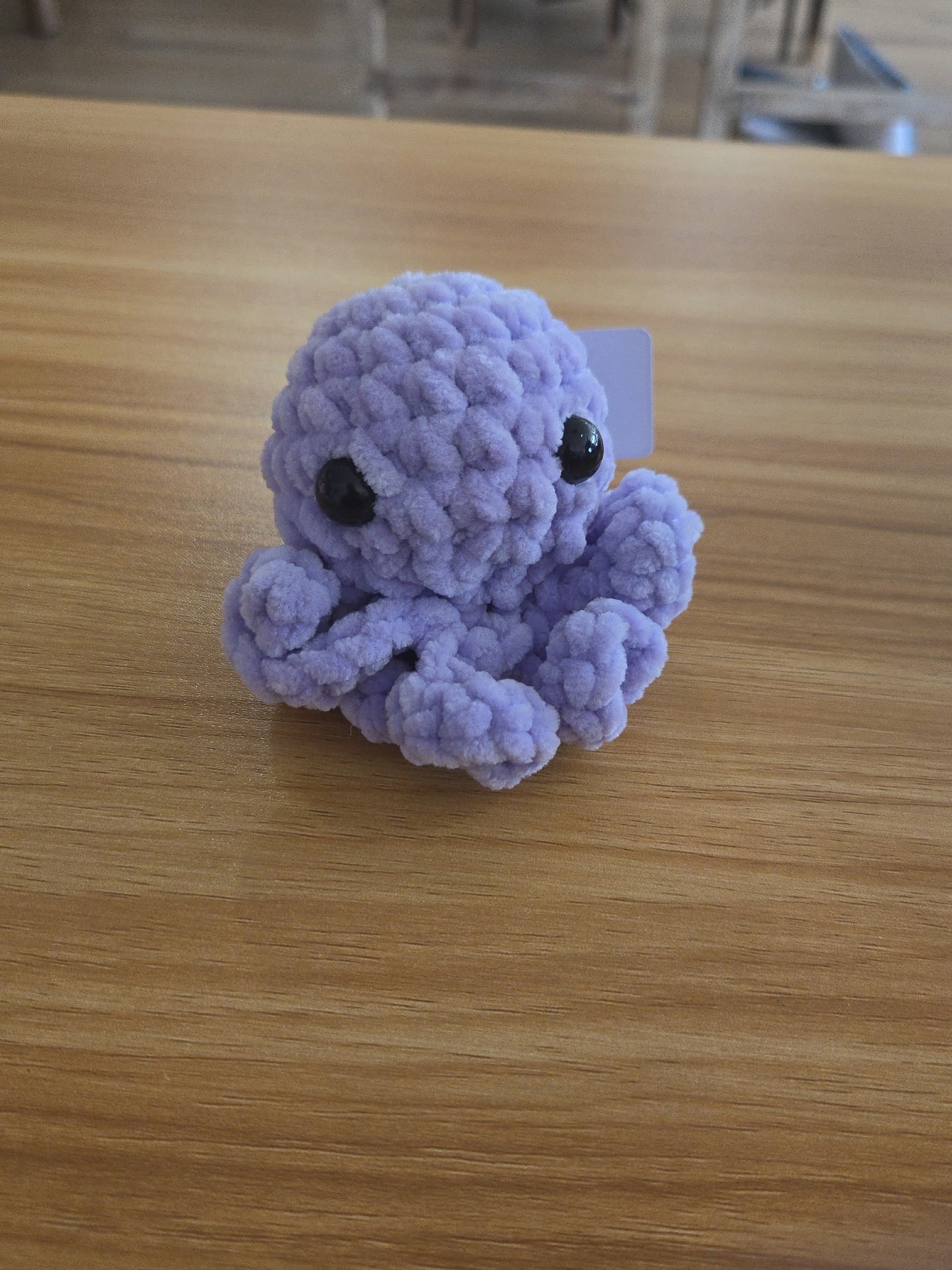 Mini Handmade Crochet Octopus Plush – Soft Chenille Amigurumi