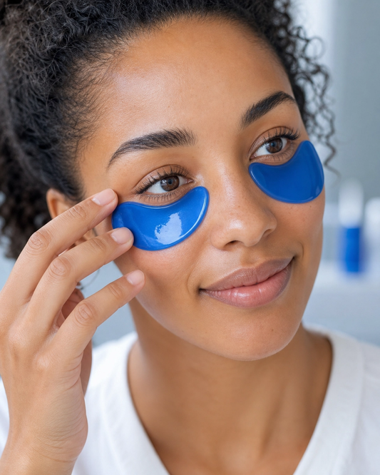 Ocean Blue Eye Masks