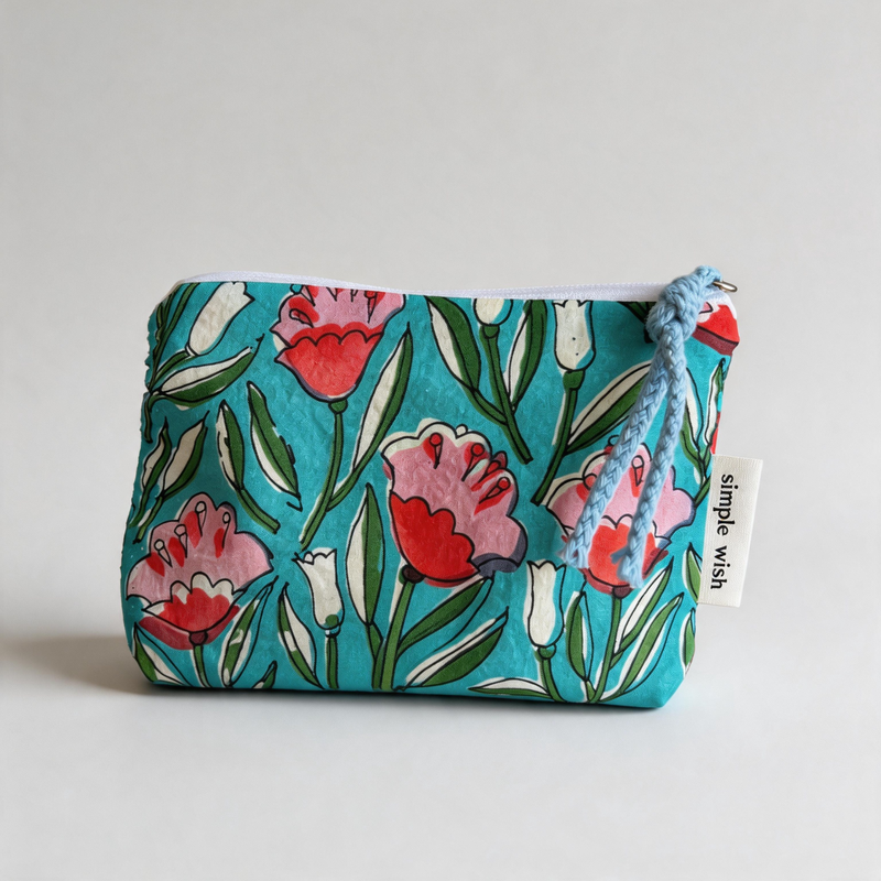 Boho Makeup Bag - Functional Cotton