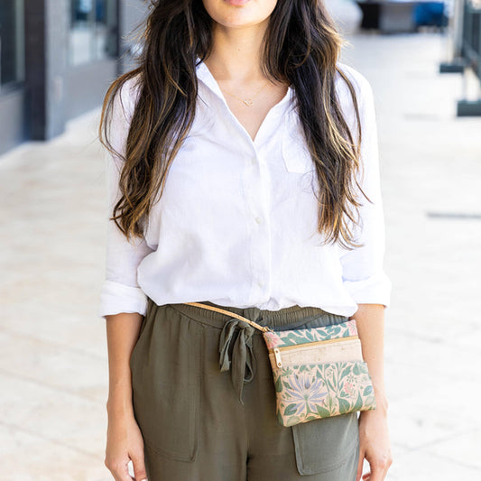 Cork Convertible Crossbody & Fanny Bag | Lush Botanicals Pri