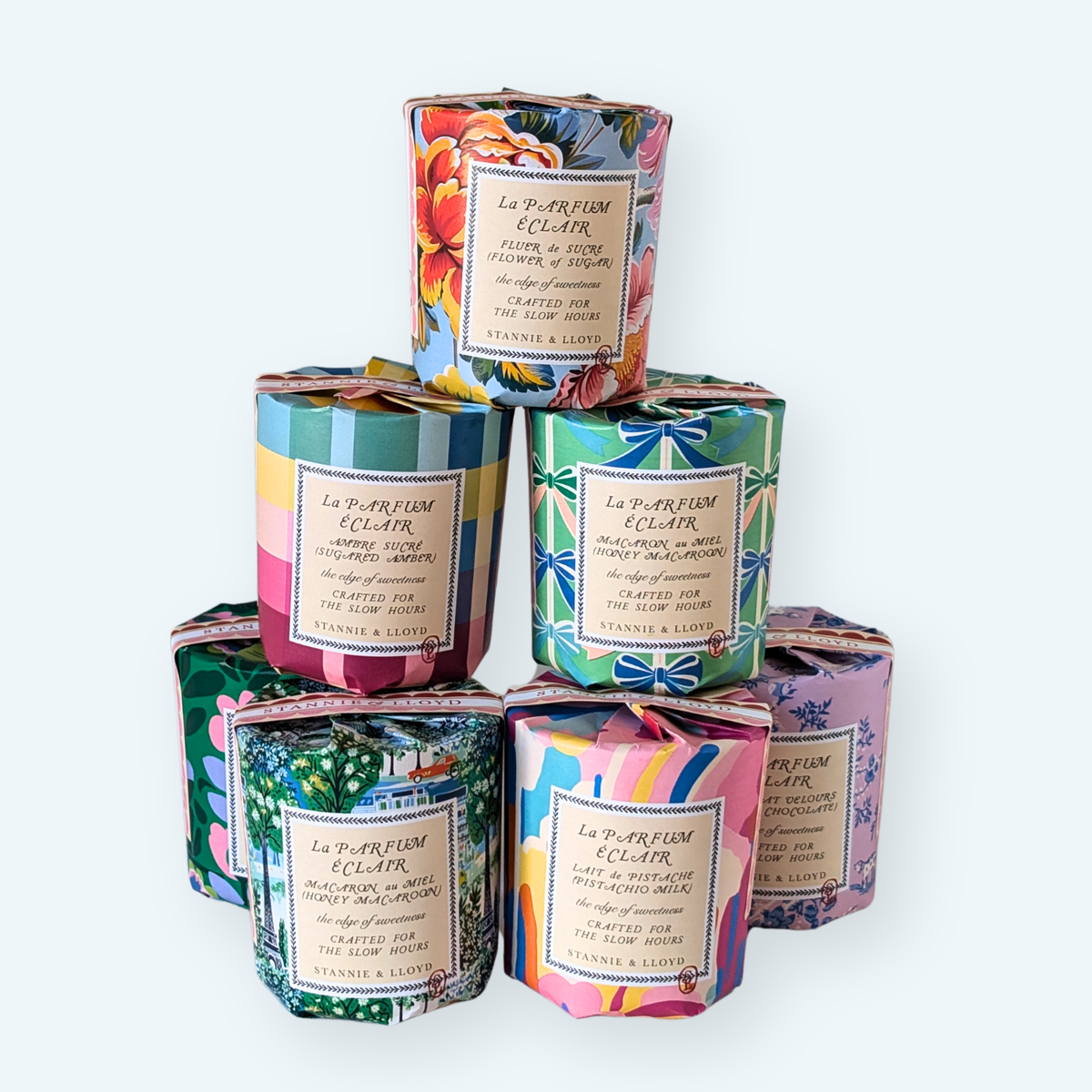 Gift Wrap Candle - Modern Toile
