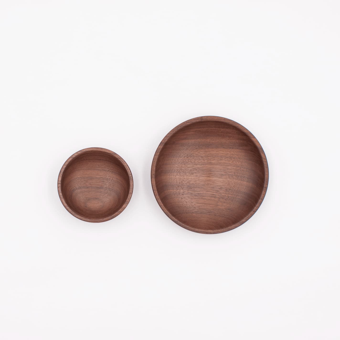 2" Walnut Wood Small Condiment Cup - Cookware & Serveware