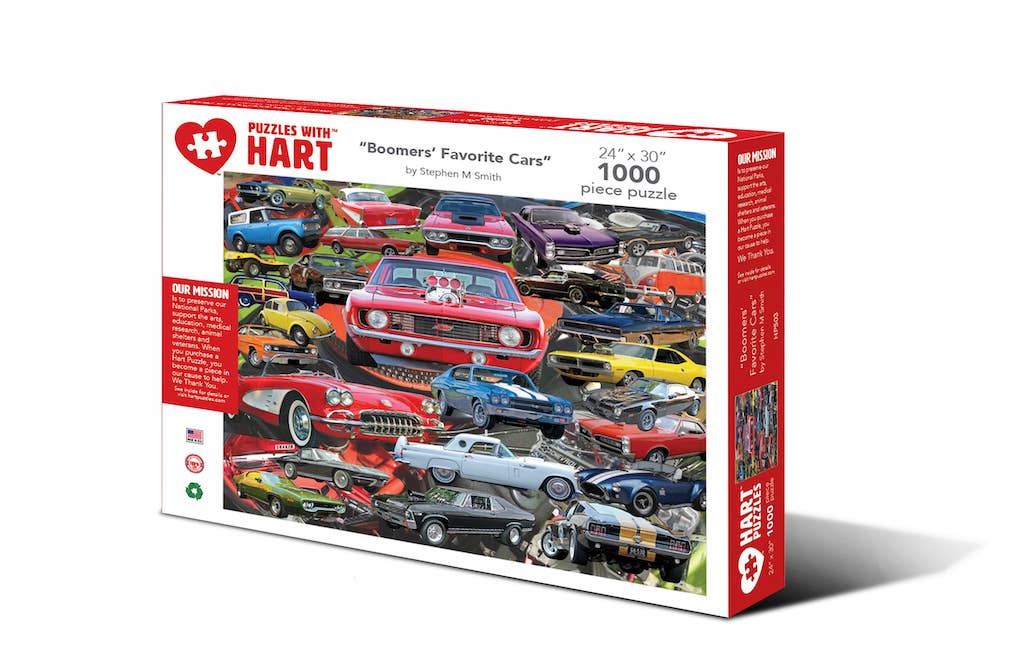 Boomers' Favorite Cars Puzzle by Steve Smith