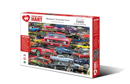Boomers' Favorite Cars Puzzle by Steve Smith