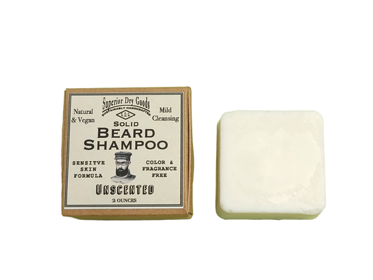  Solid Beard Shampoo | Natural | Unscented