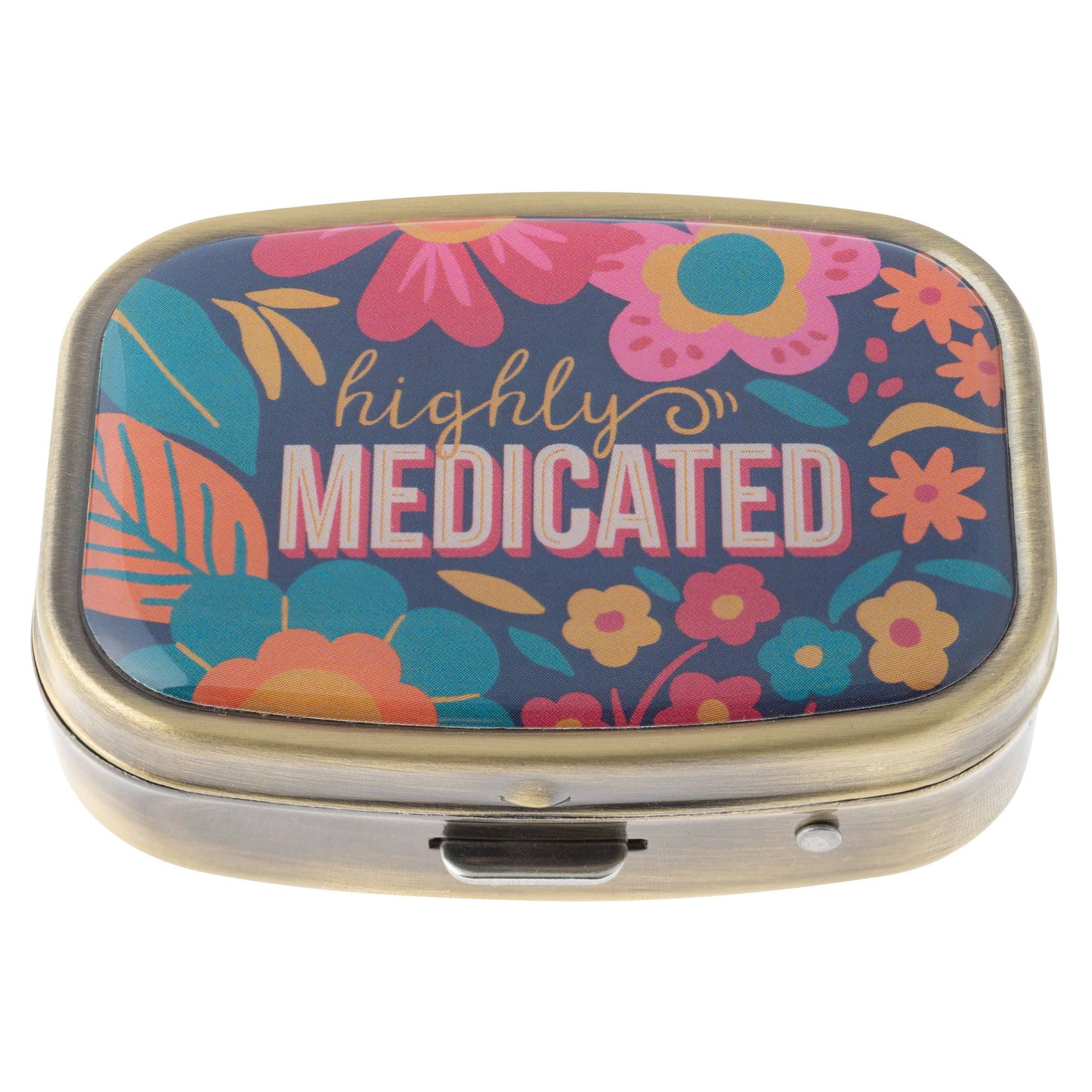 Small Metal Pill Case pillbox