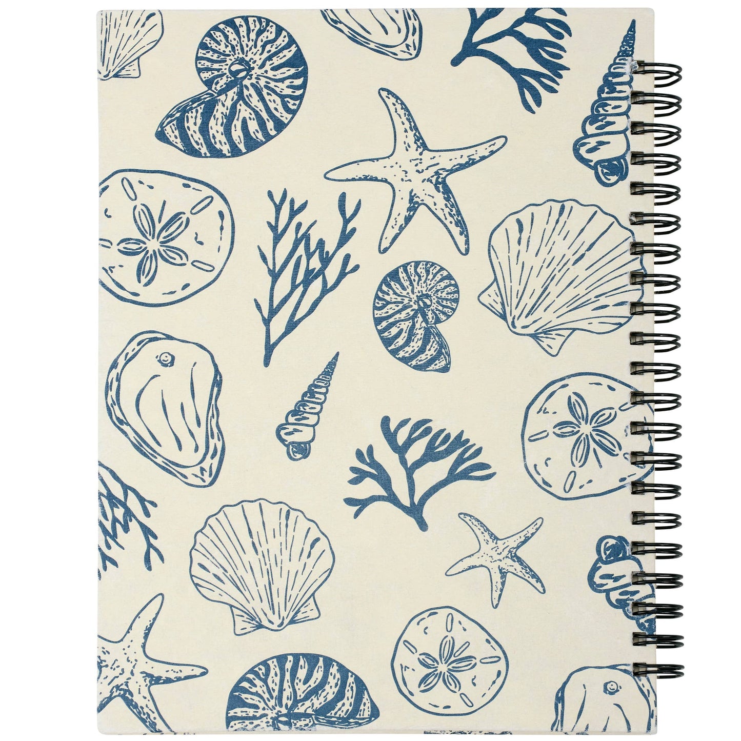 Seashells Spiral Notebook