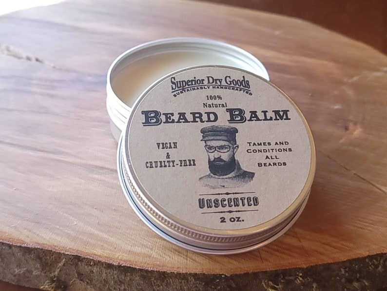 Vegan Unscented Beard Balm | All Natural