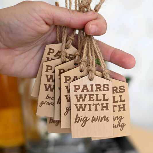 Bottle Tags for Gifting & Display