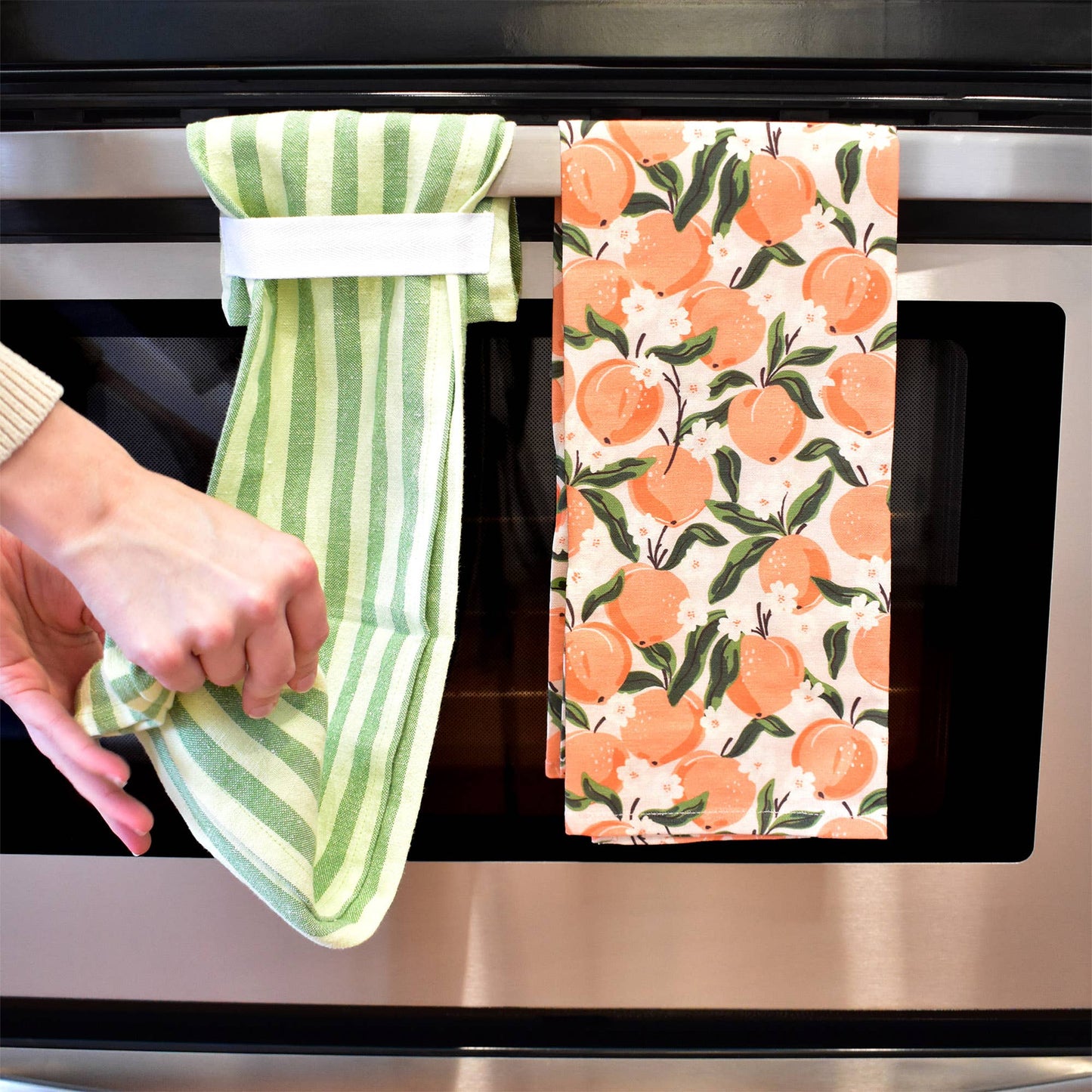 Peaches Kitchen Towel Set