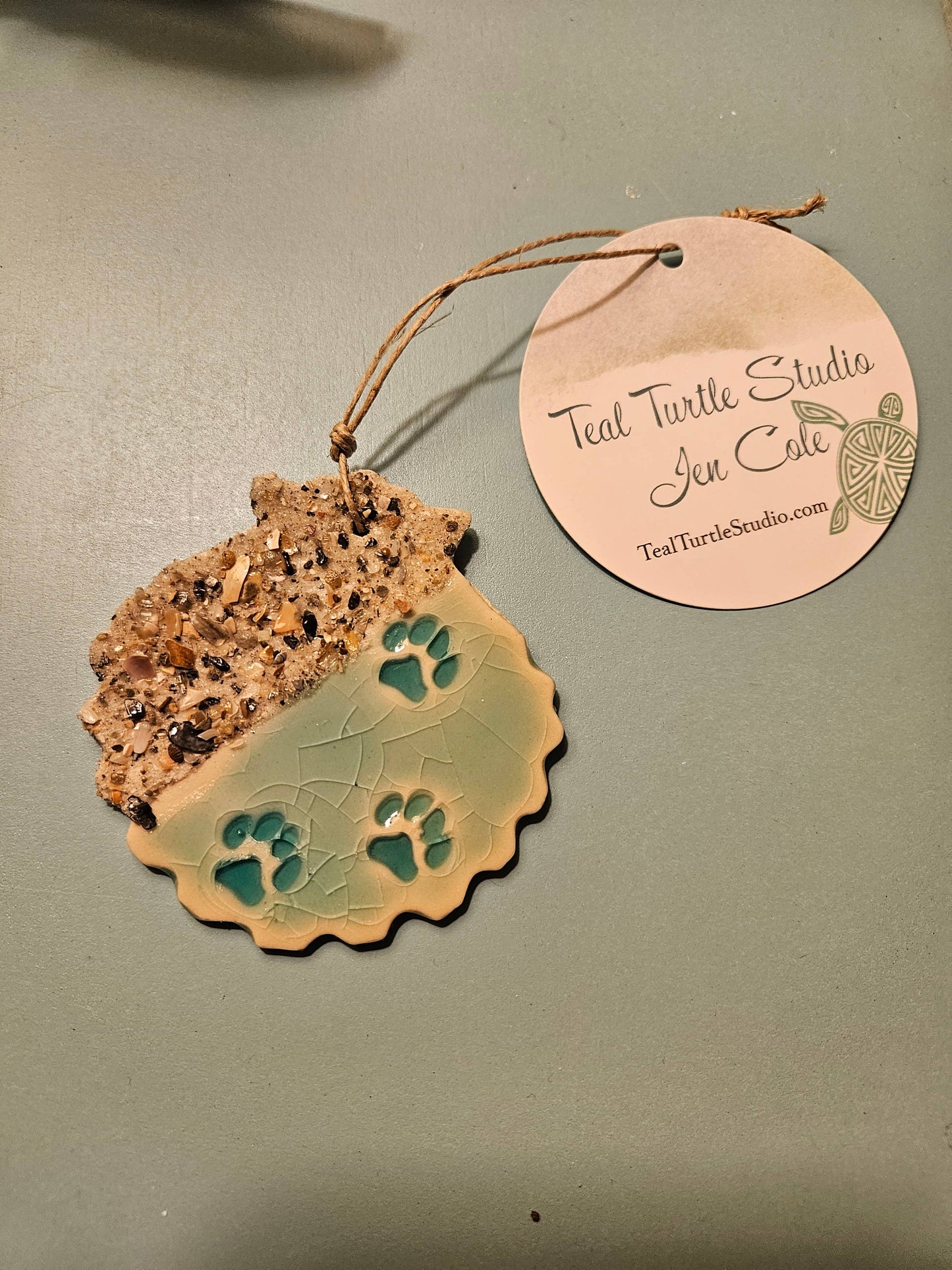 Pet Beach Shell Ornament
