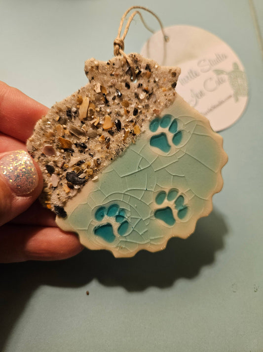 Pet Beach Shell Ornament