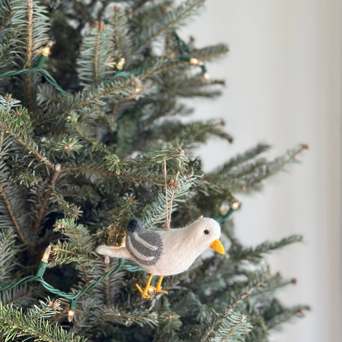 Seagull Felt Ornament