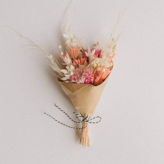 Mini Dried Flower Bouquets