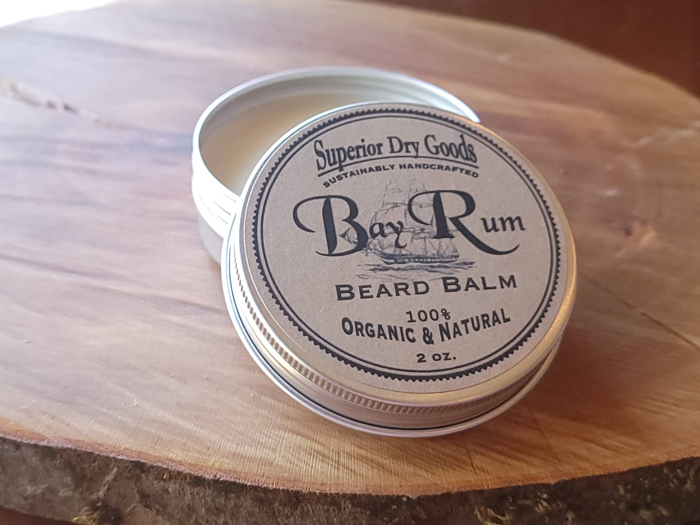 Organic Bay Rum Beard Balm | All Natural