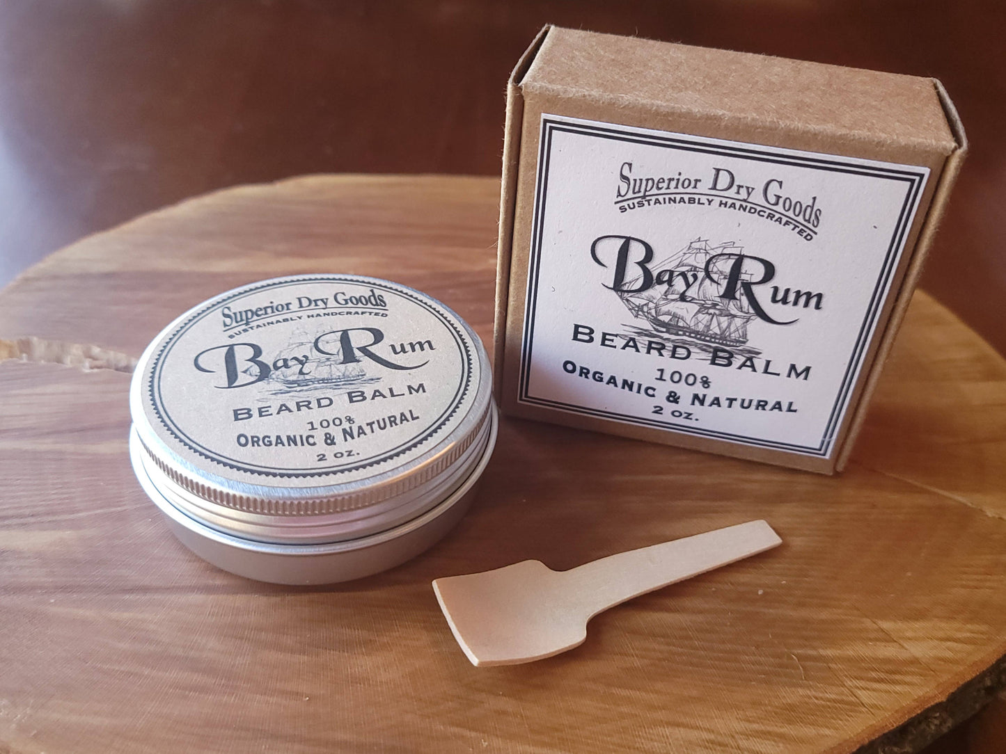 Organic Bay Rum Beard Balm | All Natural