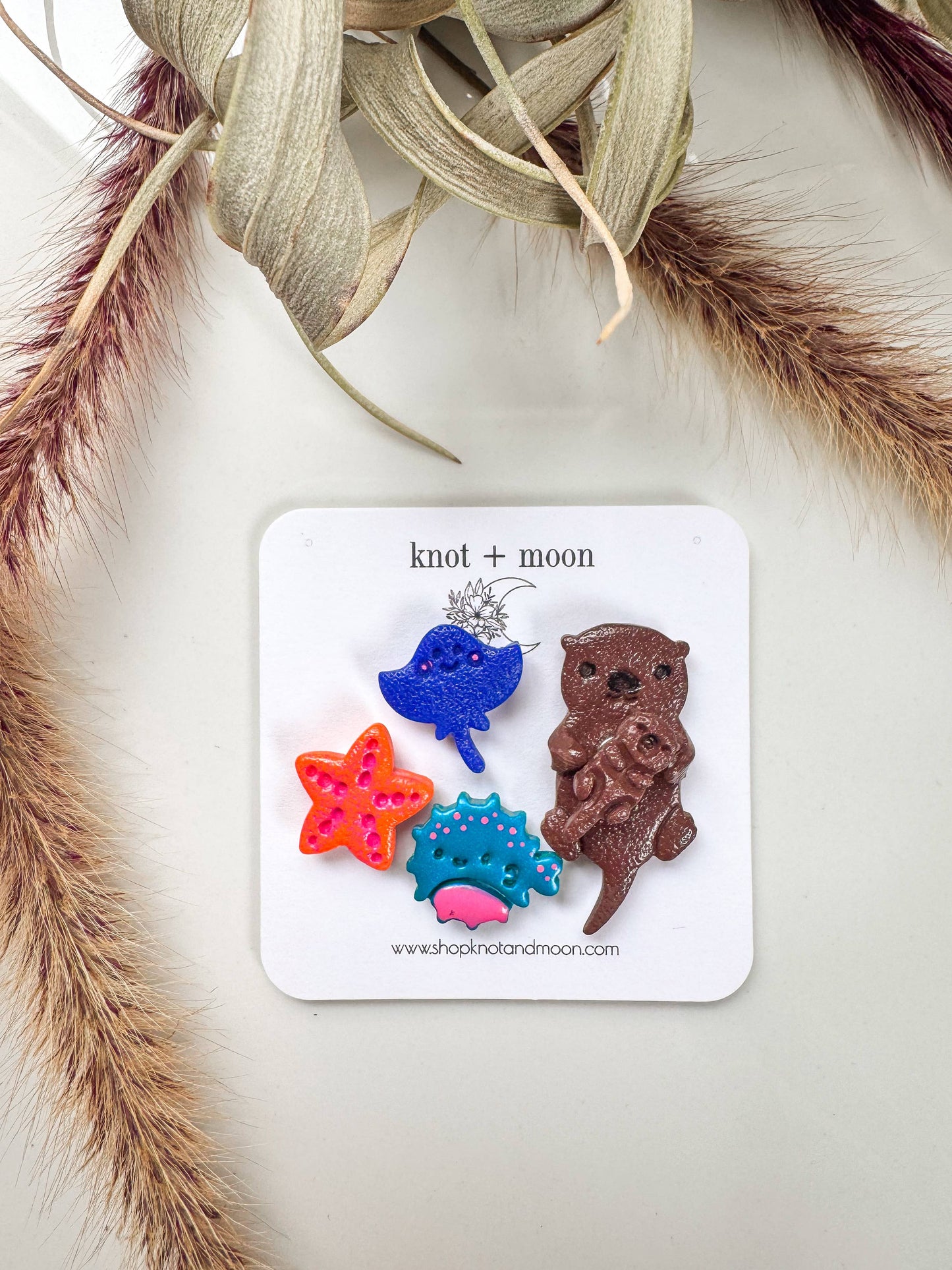 Magnet Set | Sea Otter and Friends