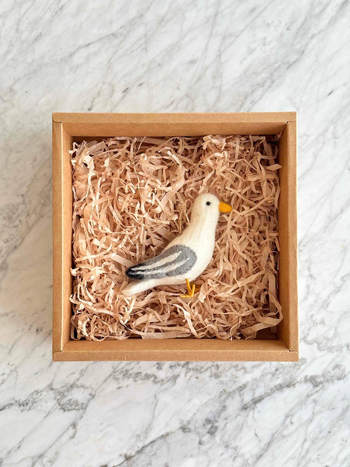 Seagull Felt Ornament