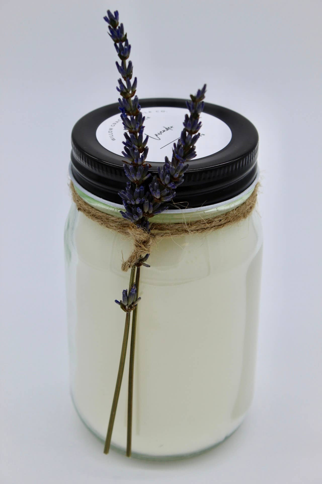 16 oz Mason Jar: Sea Shells / Breathe