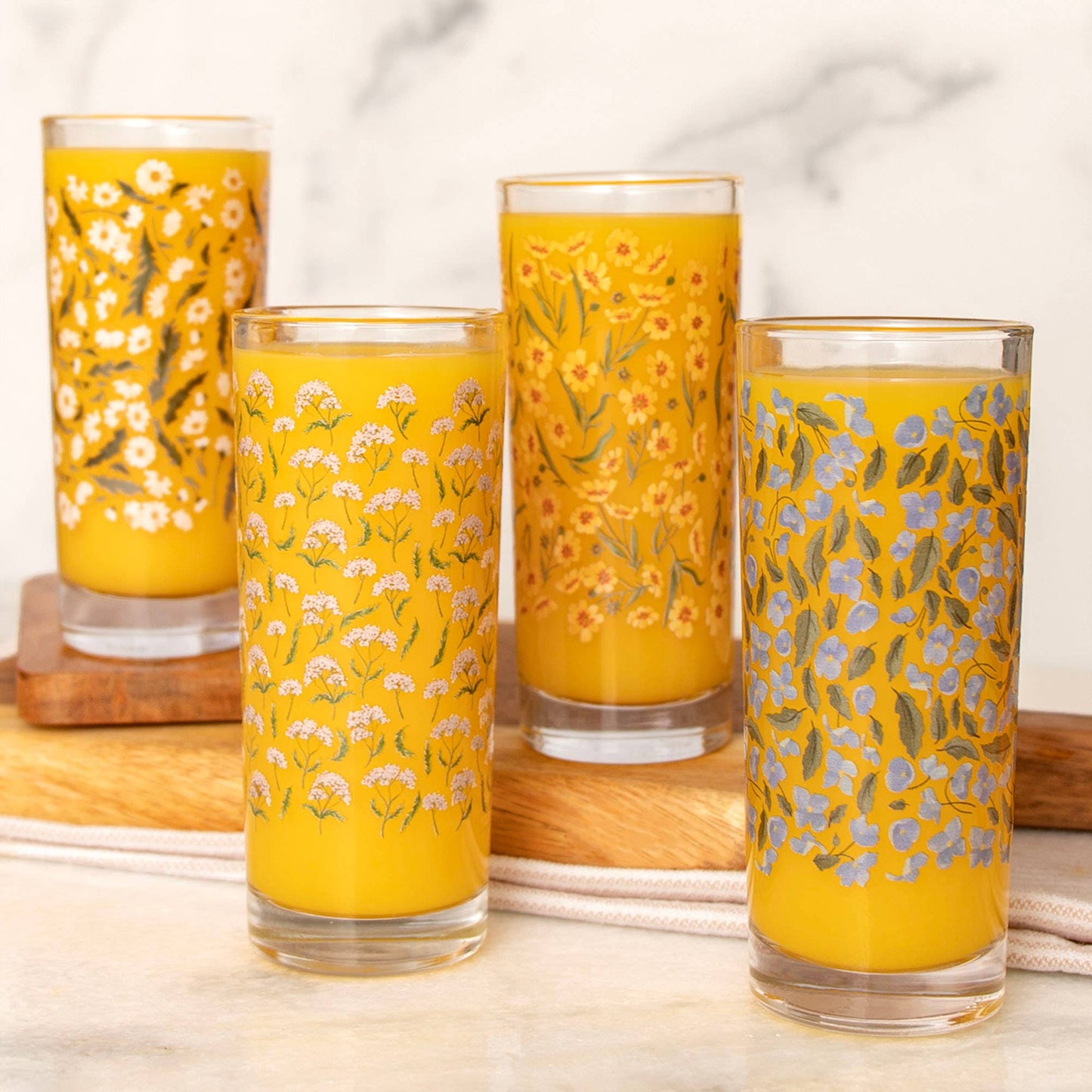 Tall Glass Cup - Assorted
