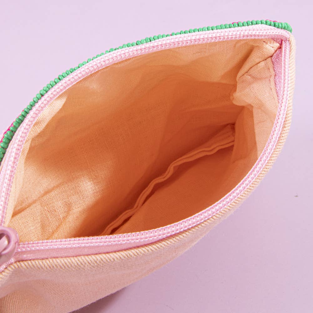 Beaded Sardines Tin Novelty Coin Pouch